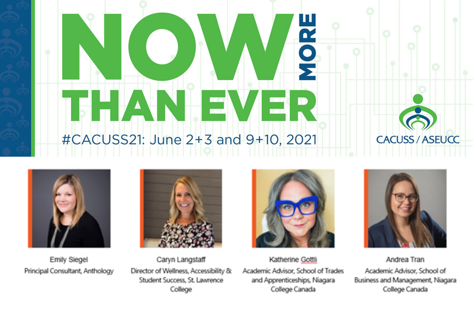 Now more than ever. #CACUSS21: June 2+3 and 9+10, 2021